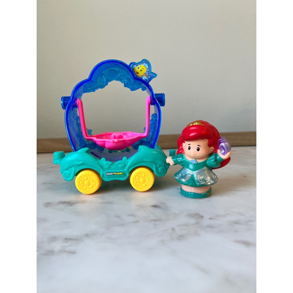 Fisher-Price Ariel Figure 2016 and Disney Princess Mermaid Parade Float